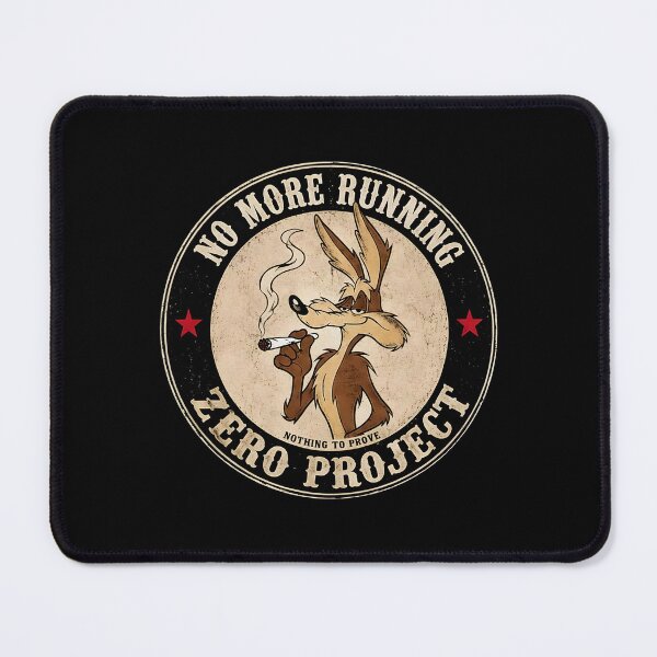 Item preview, No More Running Zero Project Vintage Coyote Smoking designed and sold by Orchidarcanum.