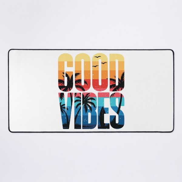 Item preview, Good Vibes - Vintage Distressed Retro Beach designed and sold by Marshallamoakohene.