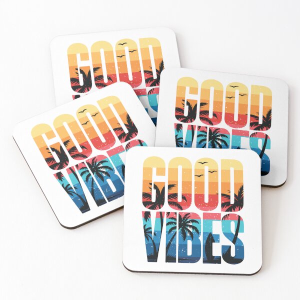 Item preview, Good Vibes - Vintage Distressed Retro Beach designed and sold by Marshallamoakohene.