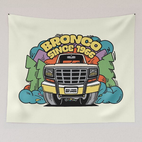 Item preview, 3rd Generation Bronco - Wimbledon White designed and sold by Justin Ellis.