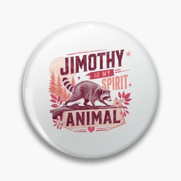 Item preview, Jimothy Is My Spirit Animal Raccoon Wildlife Lover designed and sold by JonesFlora2025.
