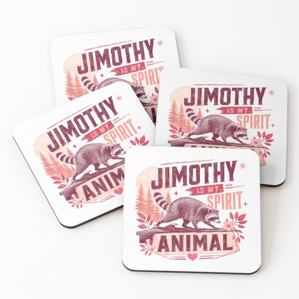 Item preview, Jimothy Is My Spirit Animal Raccoon Wildlife Lover designed and sold by JonesFlora2025.