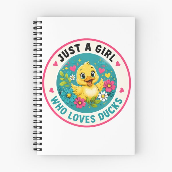 Item preview, Just A Girl Who Loves Ducks Duck Lover Waterfowl Pet Owner designed and sold by SkeletonsDanger.