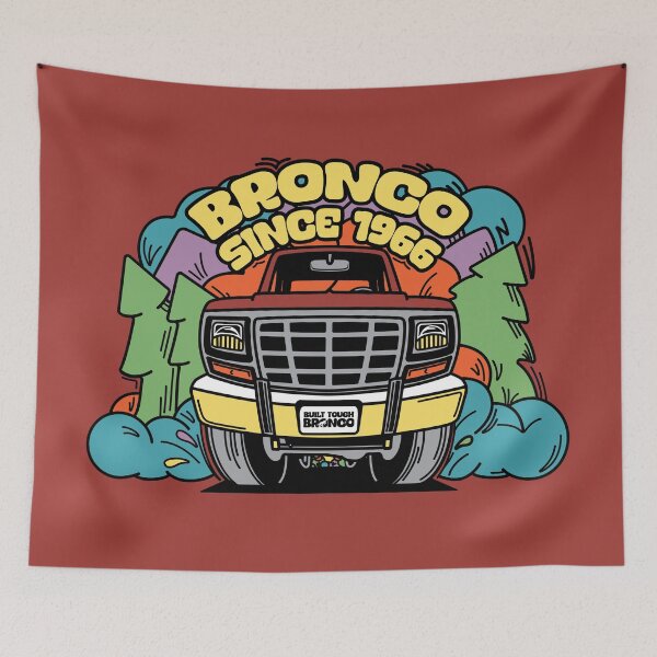Item preview, 3rd Generation Bronco - Light Canyon Red Metallic designed and sold by Justin Ellis.