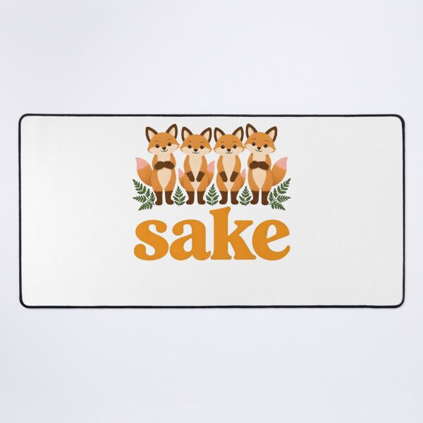 Item preview, For Four Foxes Sake Funny Cute Fox Pun Sarcastic Animals designed and sold by Flamurh1.