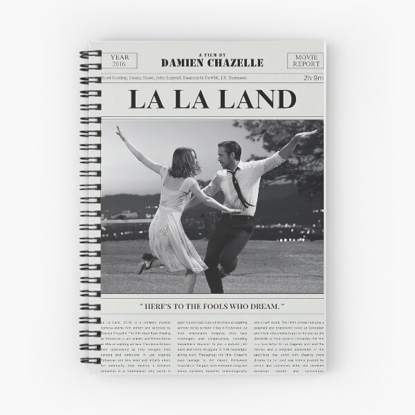 Item preview, Newspaper La La Land 2016 – Romantic Musical Movie Vintage Film Poster designed and sold by manuelhanss7.