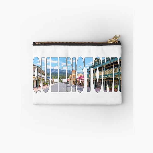 Item preview, QUEENSTOWN - Australia Historic Mining Town with Mount Owen View designed and sold by Adam Gormley.
