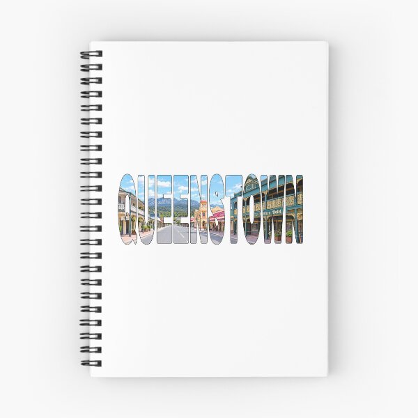 Item preview, QUEENSTOWN - Australia Historic Mining Town with Mount Owen View designed and sold by Adam Gormley.