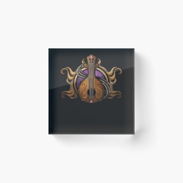Item preview, Fantasy Role Playing Game Musical Instrument Badge designed and sold by FelicienLeclair.