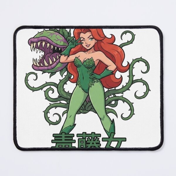 Item preview, Botanical Eco Villainess Retro Anime Vine Garden Design designed and sold by redkat-4.