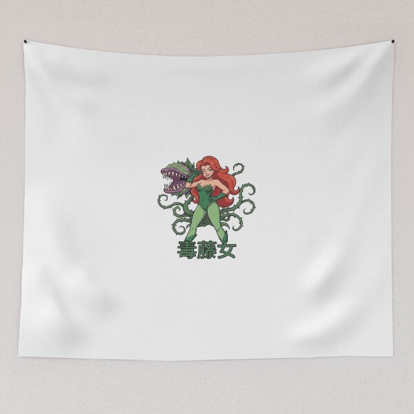 Item preview, Botanical Eco Villainess Retro Anime Vine Garden Design designed and sold by redkat-4.