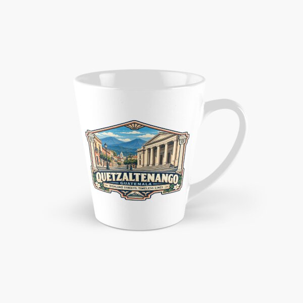 Item preview, Quetzaltenango Guatemala Highland Streets Timeless Lines Travel Destination Souvenir designed and sold by SEEM-drawing.