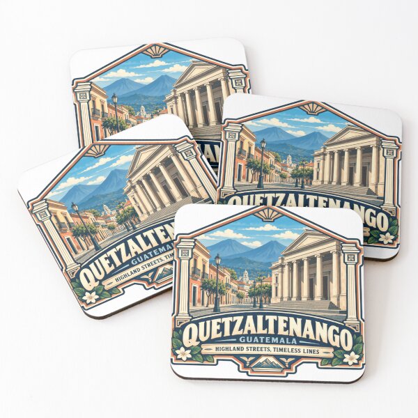 Item preview, Quetzaltenango Guatemala Highland Streets Timeless Lines Travel Destination Souvenir designed and sold by SEEM-drawing.
