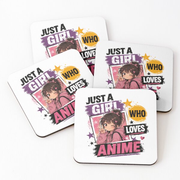 Item preview, Just A Girl Who Loves Anime Otaku Fandom Fan designed and sold by JonesFlora2025.