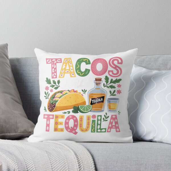 Item preview, Tacos and Tequila Mexican Food Drink Lover T-Shirt designed and sold by hapitoss.