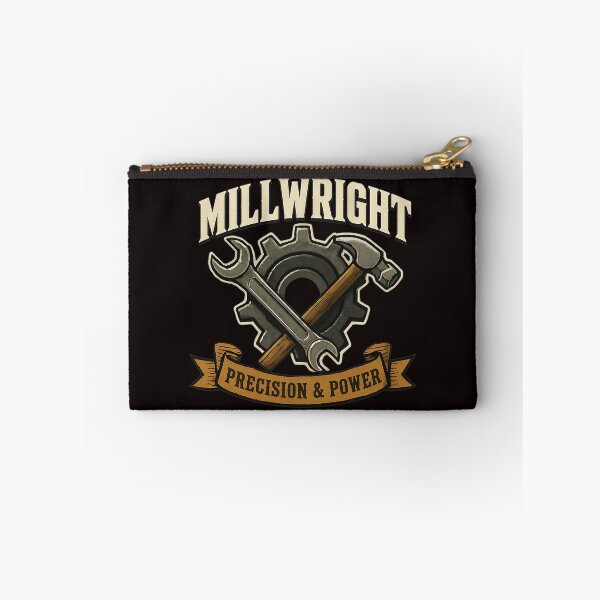 Item preview, Millwright Precision & Power Mechanic Tool Emblem  designed and sold by HANADODES.