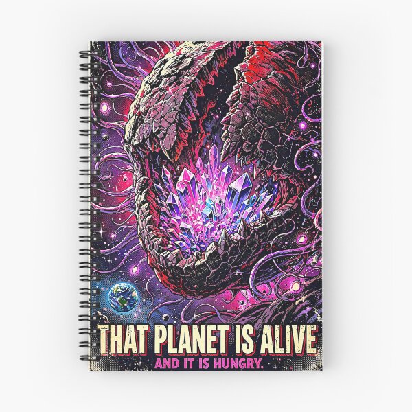 Item preview, The Planet With Teeth designed and sold by DibujandoPorfa.