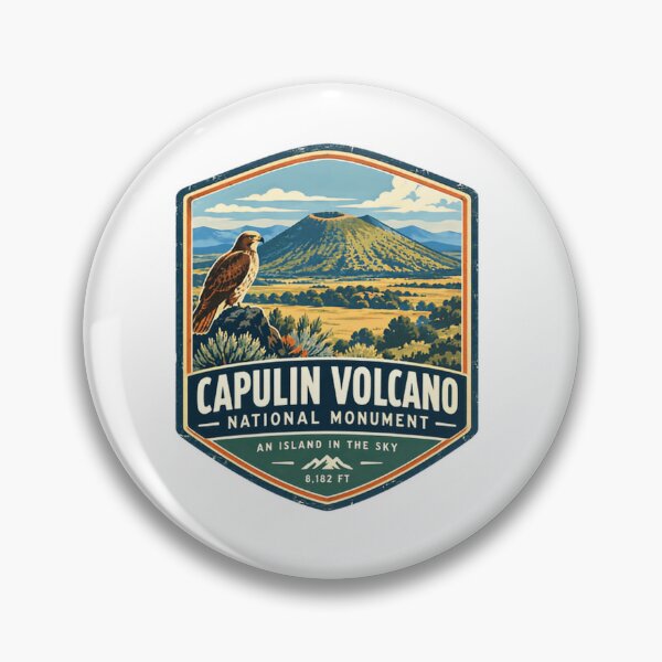 Item preview, Capulin Volcano National Monument An Island In The Sky 8,182 Ft New Mexico Travel Explorer designed and sold by Simsimah26Parks.