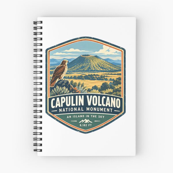 Item preview, Capulin Volcano National Monument An Island In The Sky 8,182 Ft New Mexico Travel Explorer designed and sold by Simsimah26Parks.
