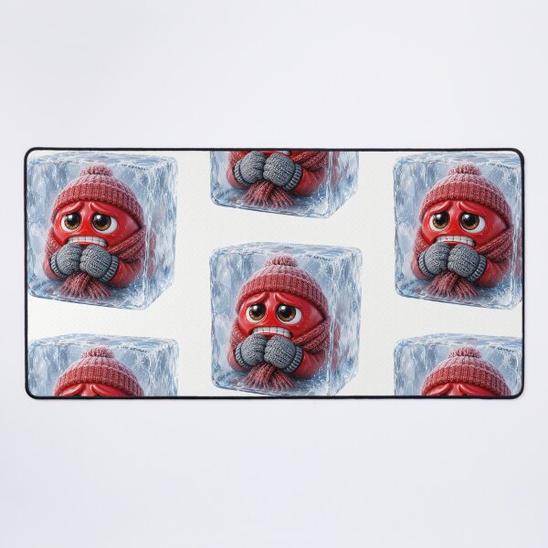 Item preview, Freezing: Red Emoji Collection  designed and sold by EscapeArtist13.