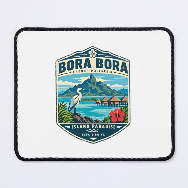 Item preview, Bora Bora French Polynesia Island Paradise Tropical Travel Vacation Destination designed and sold by Simsimah26Parks.
