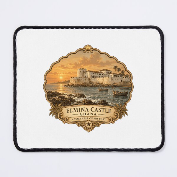 Item preview, Elmina Castle Ghana A Fortress Of History African Heritage Travel designed and sold by SEEM-drawing.