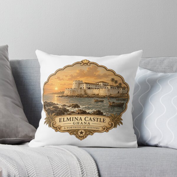 Item preview, Elmina Castle Ghana A Fortress Of History African Heritage Travel designed and sold by SEEM-drawing.