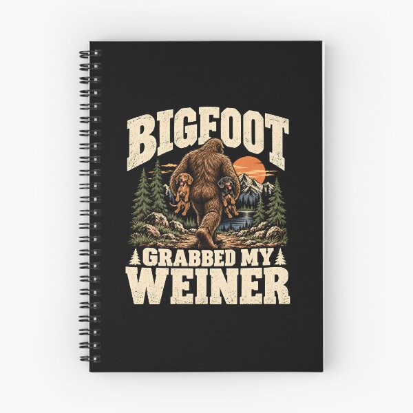 Item preview, Bigfoot Grabbed My Wiener Dachshund Dog designed and sold by a-turner-paint.