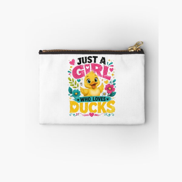Item preview, Just A Girl Who Loves Ducks Duck Lover Duckling Waterfowl designed and sold by SkeletonsDanger.