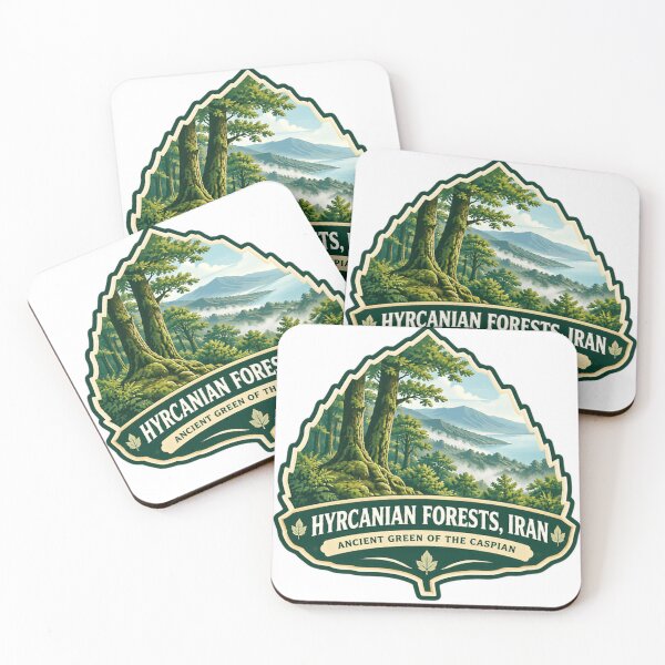 Item preview, Hyrcanian Forests, Iran Ancient Green Of The Caspian Nature Travel Landscape designed and sold by SEEM-drawing.