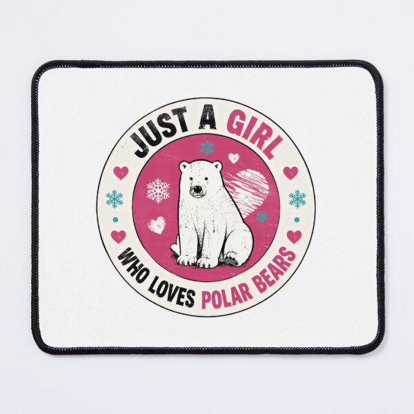 Item preview, Just A Girl Who Loves Polar Bears Wildlife Animal Lover Enthusiast designed and sold by JonesFlora2025.