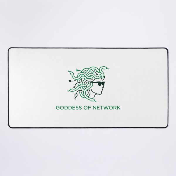 Item preview, Cyber-Medusa Goddess of Network Fiber Optic Tech Art designed and sold by pattman.