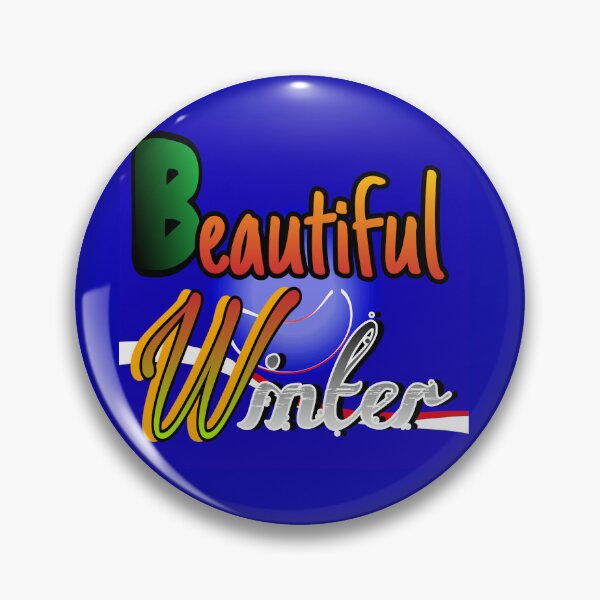 Item preview, Beautiful Winter Typography Colorful Gradient Graphic Art designed and sold by iceberg5000000.