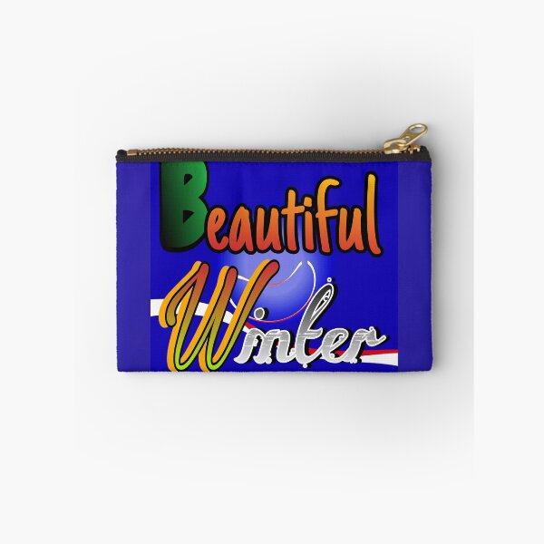 Item preview, Beautiful Winter Typography Colorful Gradient Graphic Art designed and sold by iceberg5000000.