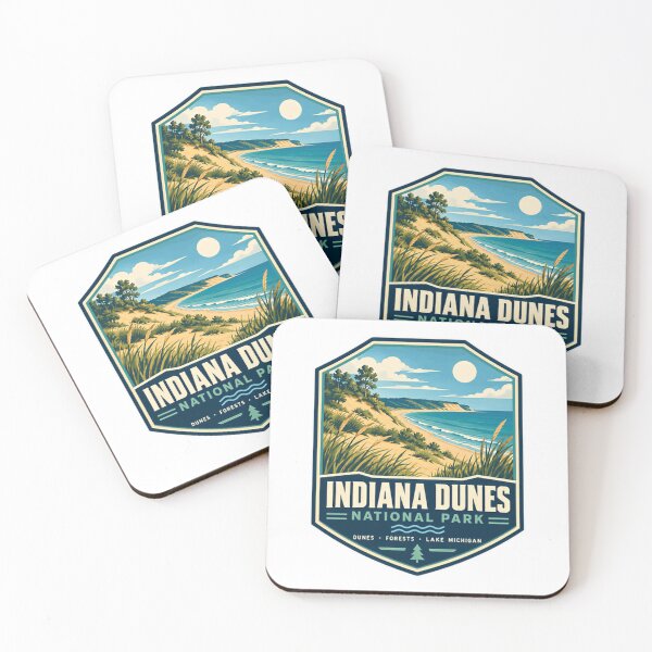 Item preview, Indiana Dunes National Park Dunes Forests Lake Michigan Visitor Travel Souvenir designed and sold by Simsimah26Parks.