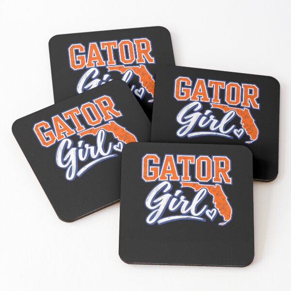 Item preview, Gator Girl Florida Map Shape College Souvenir Girls designed and sold by SEINENGAPPI12.