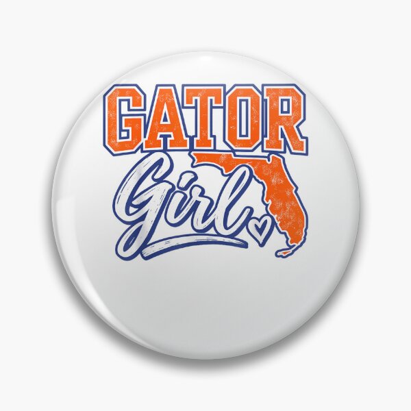 Item preview, Gator Girl Florida Map Shape College Souvenir Girls designed and sold by SEINENGAPPI12.