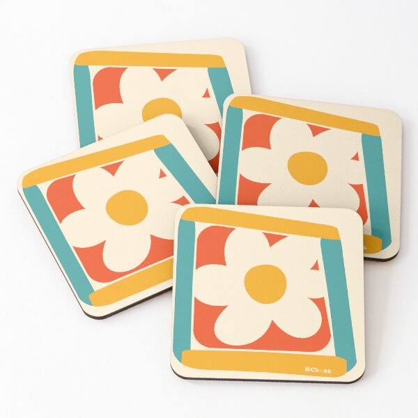 Item preview, Retro Red Window Daisy designed and sold by Retro Callback.