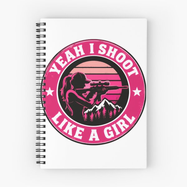 Item preview, Yeah I Shoot Like A Girl Female Shooter Woman Hunter Gun Rights designed and sold by JonesFlora2025.