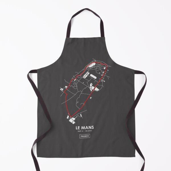 Item preview, Le Mans France Racing Track Map Design in Red - Motorsports Circuit Illustration designed and sold by PORTALSTAR.