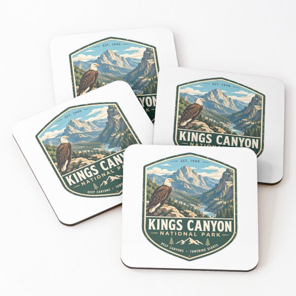 Item preview, Kings Canyon National Park Deep Canyons Towering Giants Mountain Nature Travel Hiking designed and sold by Simsimah26Parks.
