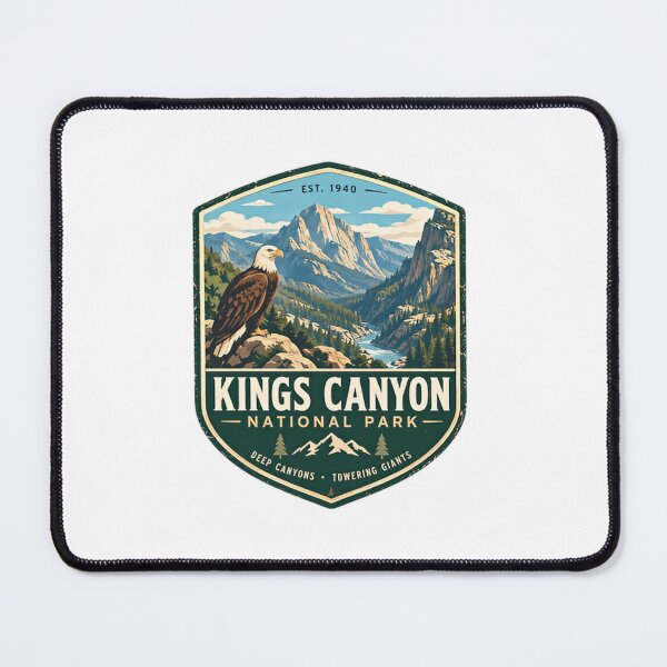 Item preview, Kings Canyon National Park Deep Canyons Towering Giants Mountain Nature Travel Hiking designed and sold by Simsimah26Parks.
