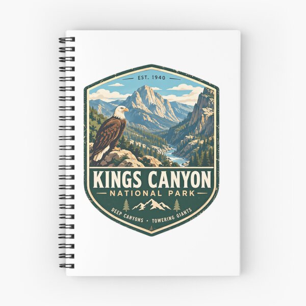 Item preview, Kings Canyon National Park Deep Canyons Towering Giants Mountain Nature Travel Hiking designed and sold by Simsimah26Parks.