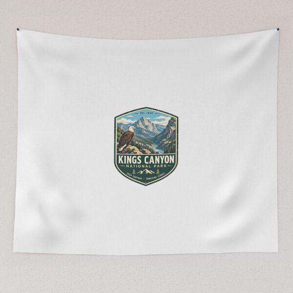 Item preview, Kings Canyon National Park Deep Canyons Towering Giants Mountain Nature Travel Hiking designed and sold by Simsimah26Parks.