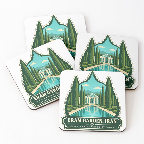 Item preview, Eram Garden, Iran Cypress Paths And Quiet Pools Persian Garden Iranian Culture Traveler designed and sold by SEEM-drawing.