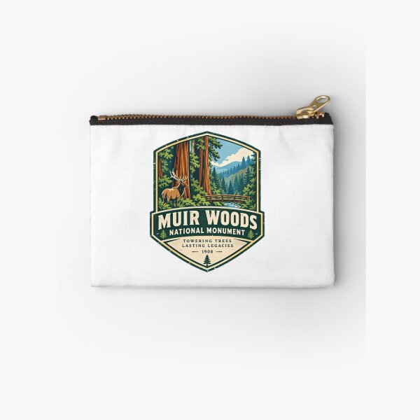 Item preview, Muir Woods National Monument Towering Trees Lasting Legacies 1908 California Redwood Forest Explorer designed and sold by Simsimah26Parks.