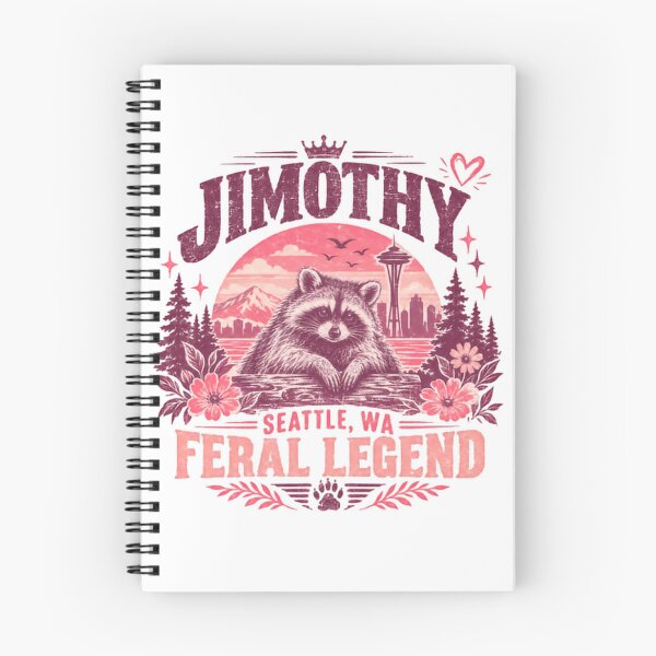 Item preview, Jimothy Seattle WA Feral Legend Raccoon Wildlife designed and sold by JonesFlora2025.