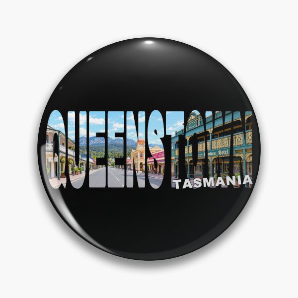 Item preview, QUEENSTOWN Tasmania - Australia Historic Mining Town Mount Owen View designed and sold by Adam Gormley.