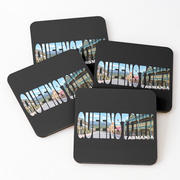 Item preview, QUEENSTOWN Tasmania - Australia Historic Mining Town Mount Owen View designed and sold by Adam Gormley.