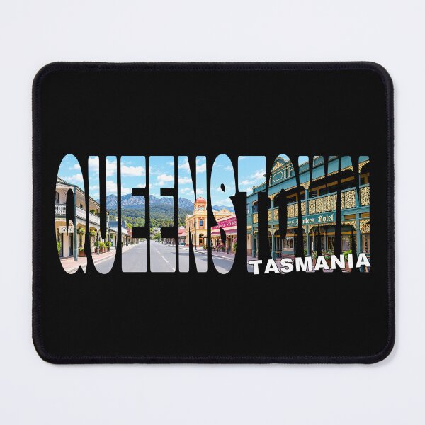 Item preview, QUEENSTOWN Tasmania - Australia Historic Mining Town Mount Owen View designed and sold by Adam Gormley.